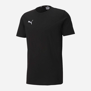 T-shirt chłopięcy sportowy Puma teamGOAL 23 65670903 140 cm Czarny (4062451187262)