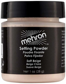 MEHRON Фінішна пудра-закріплювач UltraFine Setting Powder, Soft Beige (Ніжно-бежевий), 16 г