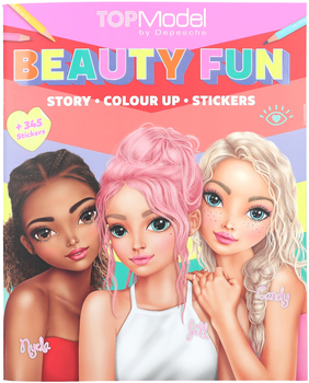 Набір для творчості Depesche Тор Model Colouring Book Beauty Fun (4010070682552)