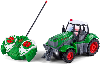 Traktor zdalnie sterowany VN Toys Bull Szaro-zielony (5701719416155)