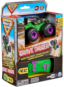 Samochód zdalnie sterowany Spin Master Monster Jam Grave Digger (0778988501917)