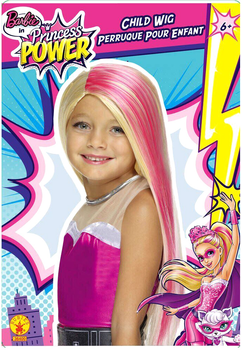 Peruka Rubies Barbie Super Sparkle Wig One Size 3-9 lata (0082686364003)