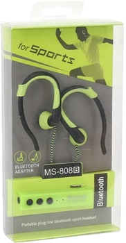 Słuchawki Fiesta Earphones MS-808B Green (FIS915G)