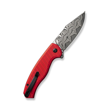 Нож Civivi Stormhowl Damascus Red Aluminum (C23040B-DS1)