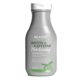 Шампунь против выпадения волос с биотином и кофеином Beaver Shampoo Biotin & Coffeine 350 мл