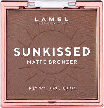Пудра-бронзер для лица Lamel Professional Sunkissed Matte Bronzer 401 (10 г) (920076-847953-2)