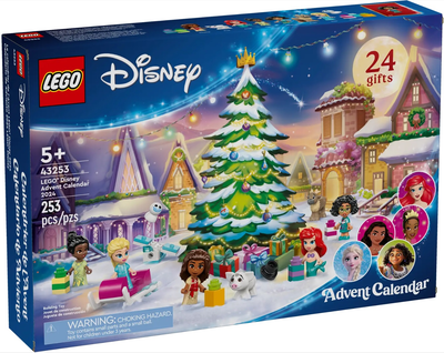 Набір Lego Disney Адвент-календар на 2024 рік  253 деталі (43253)