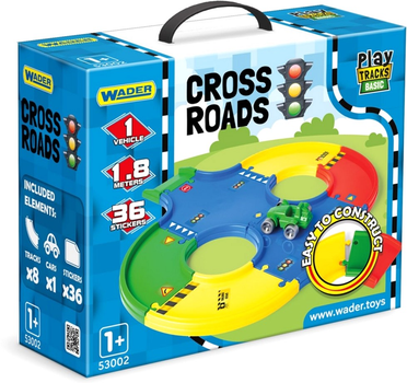 Автомобільний трек Wader Crossroads Play Tracks Basic (5900694530027)