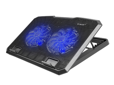 Охолоджувальна підставка для ноутбука Tracer Snowman (TRASTA44451) Black/RGB