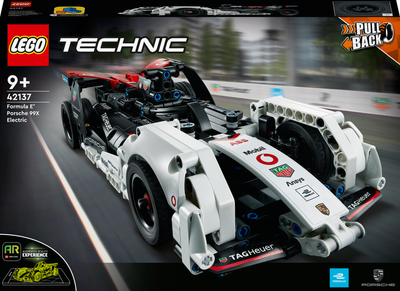 Конструктор LEGO Technic Formula E Porsche 99X Electric 422 деталі (42137) (955555903592952) - Уцінка