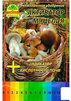 Активатор міцелію + індикатори кислотності ґрунту (комплексне добриво) (157314)