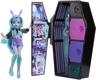 Набір-сюрприз Monster High Neon & Bombastic Horror Secrets Твайли (HNF82) (0194735139170)