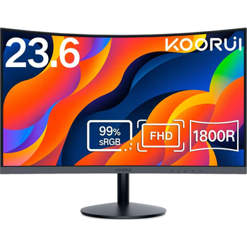 Монітор KOORUI 24 Curved (24N5C) FHD VA 60 Hz (KOORUI-24N5C)