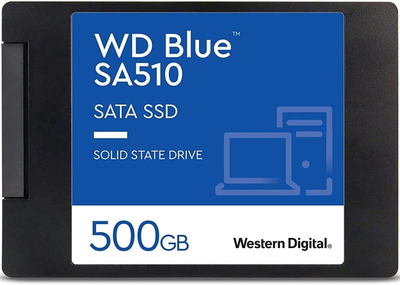 SSD накопитель 500Gb WD Blue SA510 (WDS500G3B0A)