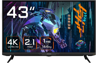 Монитор 43" Gigabyte Aorus FV43U 4K VA 144 Гц g2
