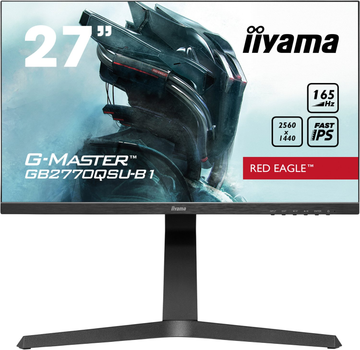 Монитор 27" Iiyama G-Master GB2770QSU-B1 2K IPS 165 Гц Factory Recertified g3