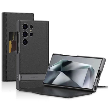 Захисний чохол GKK Wallet Case для Samsung Galaxy S24 Ultra (S928) - Black