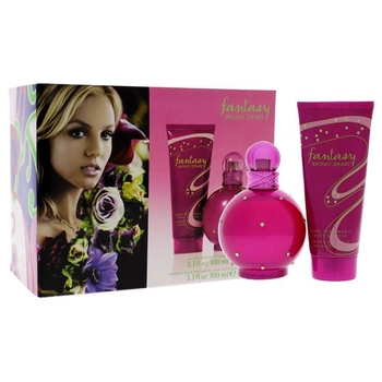 Подарунковий набір для жінок Britney Spears Fantasy Парфумована вода 100 мл + суфле для тіла 100 мл (608940582312)