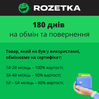 Сервис "180 дней на обмен и возврат 6 мес" (1001-1500)