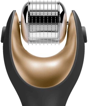 Насадка с микроиглами к электронному ролику для лица GESKE MicroNeedle Head хром