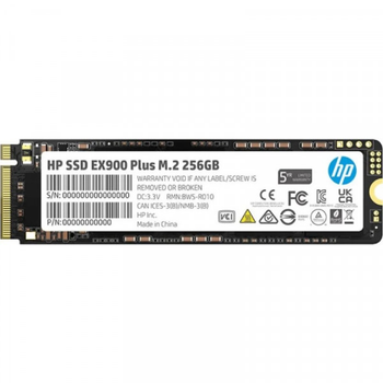 Накопичувач SSD HP EX900 Plus 256ГБ M.2 NVMe (35M32AA#)