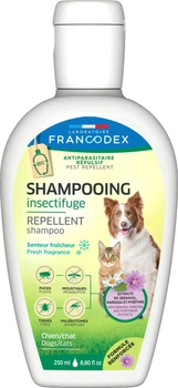 Шампунь от блох и клещей для собак и котов Francodex Repellent Shampoo Fresh Fragrance 250 мл