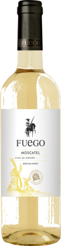 Вино Fuego Moscatel белое полусладкое 0.75 л 12% (8436570000225)