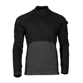 Сорочка тактична під бронежилет Sturm Mil-Tec Assault Field Shirt Black S (10924002)