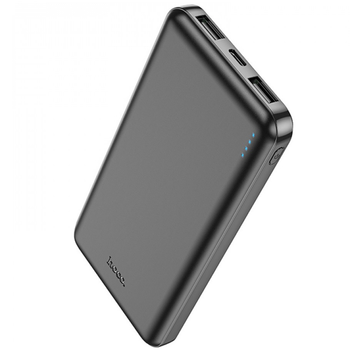 Павербанк повербанк 10000mAh HOCO J100 |2USB/Type-C| Черный