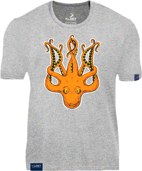 Футболка KLOST "Трайдент" Greymelange, 2XL
