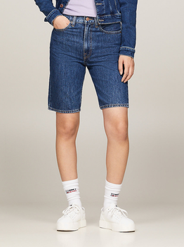 Krótkie spodenki damskie jeansowe Tommy Jeans DW0DW17634-1A5 27 Niebieskie (8720646684465)