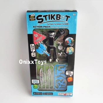 Фигурка стикбот с оружием Stikbot для анимационного творчества для съёмки видео Оружие для стикбот (SNO5505)