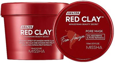 Маска для обличчя Missha Pore Mask Amazon Red Clay 110 мл (8809643534987)
