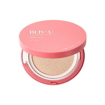 Сонцезахисний кушон з колагеном BLIV:U Collagen Bouncing Sun Cushion SPF 50+ PA++++, 24 g