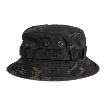 Тактическая панама "5.11 Multicam Boonie Hat " Multicam Black черный мультикам M/L
