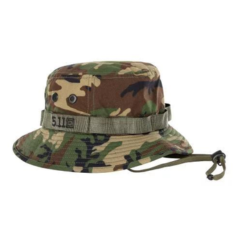 Тактична панама "5.11 Multicam Boonie Hat " Woodland" камуфляж L/XL