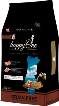 Karma HappyOne Mediterraneum Adult Dog z jagniecina 12 kg (5600758049242)