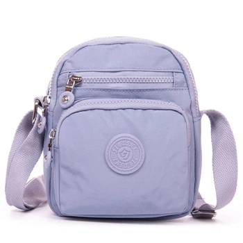 Женская летняя тканевая сумка Jielshi C23 purple