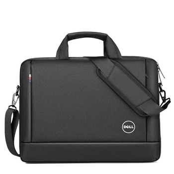 Сумка для ноутбука противоударная 15,6"-17" Dell Делл Черная ( код: IBN017B1 )