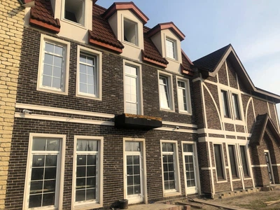 Облицовочная плитка Loft Brick Манхетен 010 Темно-коричневый с солью 205x65 мм