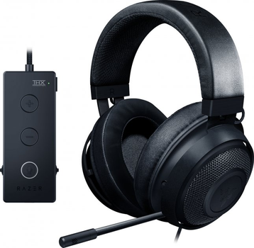 Геймерские проводные наушники Razer Kraken Tournament Edition Черный + Звуковая карта (RZ04-02051000-R3M1) Factory Recertified g4