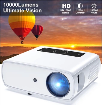 Мультимедийный проектор Hopvision ‎JQ818A Full HD 10000 Лм с динамиками g1