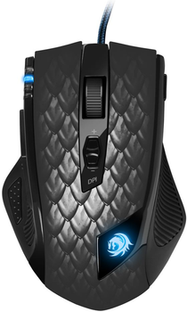 Игровая проводная мышь Sharkoon Drakonia Черная Factory Recertified g2