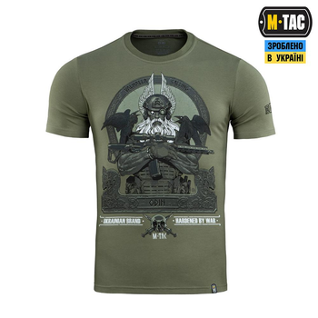 Тактическая M-Tac футболка Odin Light Olive олива XL