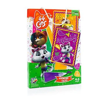 Набір для творчості "44 Кошеня: Кремове тісто" укр Vladi Toys (VT4433-02)