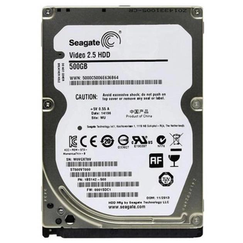 Жесткий диск HDD 2.5" SATA 500GB Seagate 5400rpm 16MB Video (_ST500VT000_)