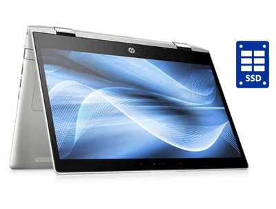 Ультрабук-трансформер HP ProBook x360 440 G1 / 14" (1920x1080) IPS Touch / Intel Core i3-8130U (2 (4) ядра по 2.2 - 3.4 GHz) / 8 GB DDR4 / 256 GB SSD / Intel UHD Graphics 620 / WebCam / Win 10 Pro б/у