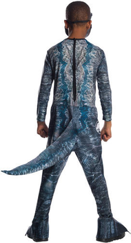 Strój karnawałowy Rubies Jurassic World Velociraptor Blue 104 cm (0883028306619)