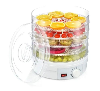 Сушилка для овощей и фруктов на 5 секций Food dehydrator Happy Home SX-770
