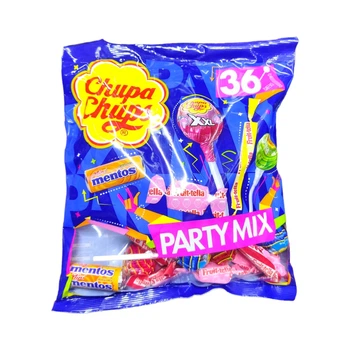 Набір льодяників та жувальних цукерок Chupa Chups Party Mix 36 шт (0637)